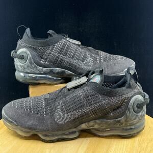 Nike Air VaporMax Flyknit Mens Size 13 Black Athletic Shoes Sneakers CJ6740-002